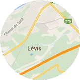 Map - Lévis